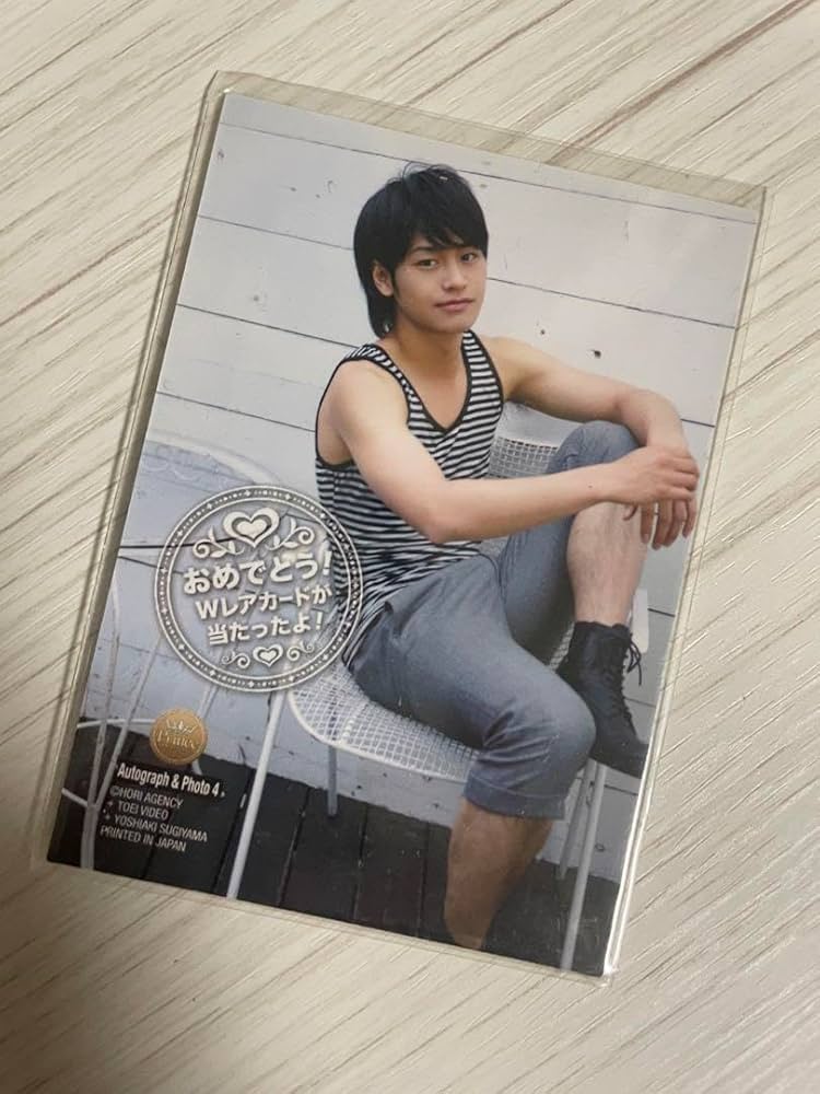 小澤亮太♪直筆サイン入りチェキカード♪ Amazon.co.jp: 小澤亮太 直筆 サイン入り チェキ 30 35 写真集